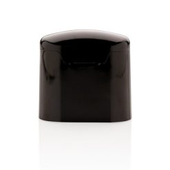 Bezprzewodowe słuchawki douszne Liberty z nadrukiem Twojego logo, materiał: plastik, kolor: czarny Bezprzewodowe słuchawki douszne Liberty z nadrukiem Twojego logo, materiał: plastik, kolor: czarny