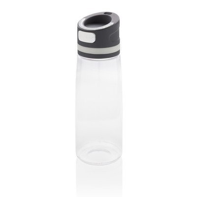 Butelka sportowa 800 ml FIT z nadrukiem Twojego logo, materiał: silikon, tritan, kolor: biały