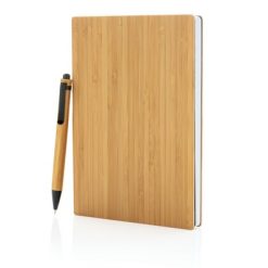 bambus notatnik długopis cintagadżet