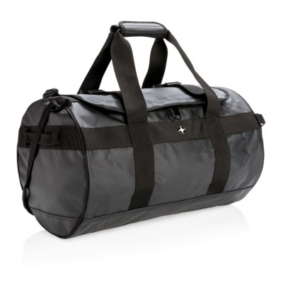 Torba sportowa, podróżna, plecak Swiss Peak z nadrukiem Twojego logo, materiał: pvc, neoprene, kolor: czarny