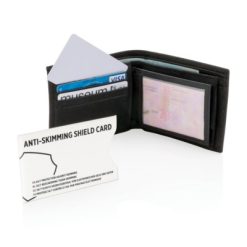 Karta do portfela, ochrona RFID z nadrukiem Twojego logo, materiał: pvc, kolor: biały Karta do portfela, ochrona RFID z nadrukiem Twojego logo, materiał: pvc, kolor: biały