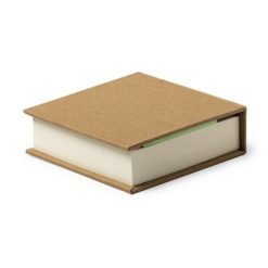 Zestaw do notatek, karteczki samoprzylepne z nadrukiem Twojego logo, materiał: karton, kolor: neutralny Zestaw do notatek, karteczki samoprzylepne z nadrukiem Twojego logo, materiał: karton, kolor: neutralny