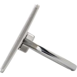 Uchwyt do telefonu, stojak na telefon, uchwyt do selfie z nadrukiem Twojego logo, materiał: metal, plastik, kolor: srebrny Uchwyt do telefonu, stojak na telefon, uchwyt do selfie z nadrukiem Twojego logo, materiał: metal, plastik, kolor: srebrny