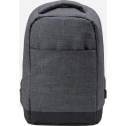 Plecak na laptopa 13", chroniący przed kieszonkowcami z nadrukiem Twojego logo, materiał: pvc, poliester, kolor: grafitowy