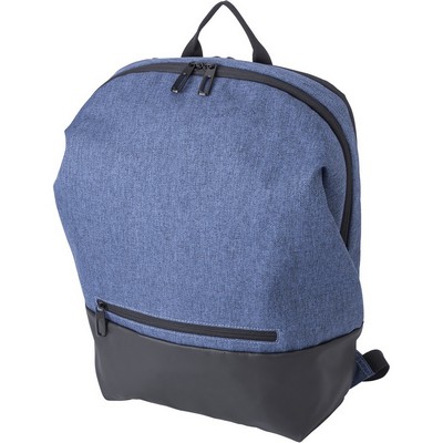 Plecak z nadrukiem Twojego logo, materiał: poliester, kolor: niebieski