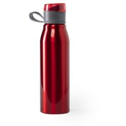 Butelka sportowa 700 ml z nadrukiem Twojego logo, materiał: aluminium, kolor: czerwony Butelka sportowa 700 ml z nadrukiem Twojego logo, materiał: aluminium, kolor: czerwony