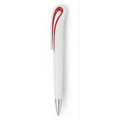 Długopis z nadrukiem Twojego logo, materiał: plastik, kolor: czerwony