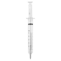 Długopis "strzykawka" | Christine z nadrukiem Twojego logo, materiał: as, kolor: neutralny Długopis "strzykawka" | Christine z nadrukiem Twojego logo, materiał: as, kolor: neutralny