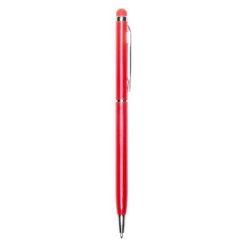 Długopis, touch pen | Raymond z nadrukiem Twojego logo, materiał: aluminium, kolor: czerwony Długopis, touch pen | Raymond z nadrukiem Twojego logo, materiał: aluminium, kolor: czerwony