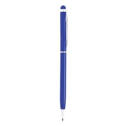 Długopis, touch pen | Raymond z nadrukiem Twojego logo, materiał: aluminium, kolor: niebieski Długopis, touch pen | Raymond z nadrukiem Twojego logo, materiał: aluminium, kolor: niebieski