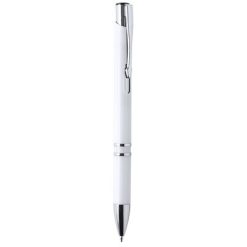 Długopis z nadrukiem Twojego logo, materiał: plastik, kolor: biały