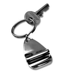 Brelok do kluczy, otwieracz do butelek | Madison z nadrukiem Twojego logo, materiał: metal, kolor: srebrny Brelok do kluczy, otwieracz do butelek | Madison z nadrukiem Twojego logo, materiał: metal, kolor: srebrny