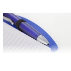 Notatnik ok. A6 z długopisem z nadrukiem Twojego logo, materiał: metal, papier, pp, kolor: biały Notatnik ok. A6 z długopisem z nadrukiem Twojego logo, materiał: metal, papier, pp, kolor: biały
