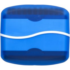 Czyścik do ekranu z nadrukiem Twojego logo, materiał: plastik, welur, kolor: niebieski