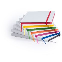 Notatnik A5 z nadrukiem Twojego logo, materiał: karton, kolor: czarny Notatnik A5 z nadrukiem Twojego logo, materiał: karton, kolor: czarny