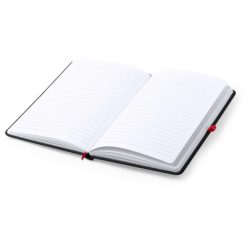 Notatnik A5 z nadrukiem Twojego logo, materiał: pu, kolor: czerwony Notatnik A5 z nadrukiem Twojego logo, materiał: pu, kolor: czerwony