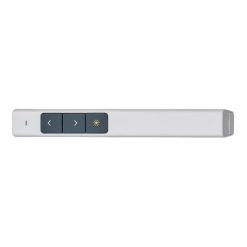 Wskaźnik laserowy USB z nadrukiem Twojego logo, materiał: plastik, guma, kolor: biały Wskaźnik laserowy USB z nadrukiem Twojego logo, materiał: plastik, guma, kolor: biały