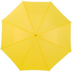 Parasol automatyczny z nadrukiem Twojego logo, materiał: metal, poliester, kolor: żółty