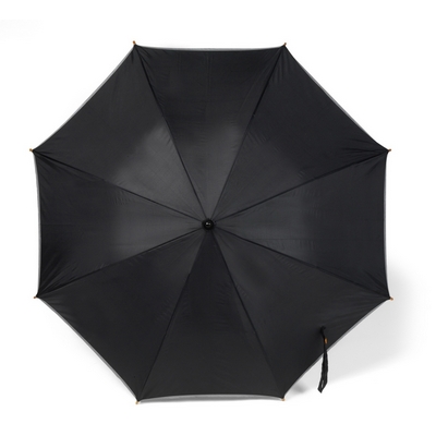 Parasol automatyczny z nadrukiem Twojego logo, materiał: metal, poliester, kolor: czarny
