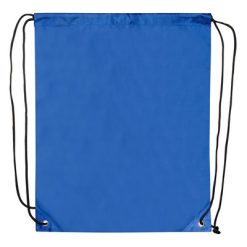 Worek ze sznurkiem | Flynn z nadrukiem Twojego logo, materiał: poliester, kolor: granatowy