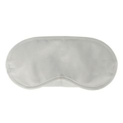 Podróżna maska na oczy z nadrukiem Twojego logo, materiał: mikrofibra, kolor: szary
