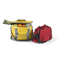 Torba termoizolacyjna z nadrukiem Twojego logo, materiał: poliester, nylon, kolor: biały Torba termoizolacyjna z nadrukiem Twojego logo, materiał: poliester, nylon, kolor: biały