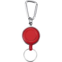 Ski pass, rozciągany przewód ok. 60 cm z nadrukiem Twojego logo, materiał: plastik, kolor: czerwony Ski pass, rozciągany przewód ok. 60 cm z nadrukiem Twojego logo, materiał: plastik, kolor: czerwony