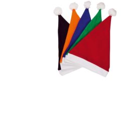 Czapka świąteczna z nadrukiem Twojego logo, materiał: poliester, kolor: czarny Czapka świąteczna z nadrukiem Twojego logo, materiał: poliester, kolor: czarny
