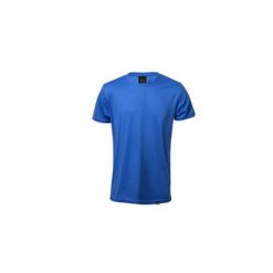 Koszulka RPET z nadrukiem Twojego logo, materiał: poliester, rpet, kolor: niebieski
