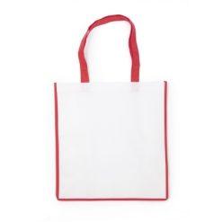 Torba na zakupy z nadrukiem Twojego logo, materiał: non-woven, kolor: czerwony Torba na zakupy z nadrukiem Twojego logo, materiał: non-woven, kolor: czerwony