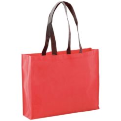 Torba na zakupy z nadrukiem Twojego logo, materiał: non-woven, kolor: czerwony Torba na zakupy z nadrukiem Twojego logo, materiał: non-woven, kolor: czerwony