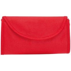 Torba na zakupy, składana z nadrukiem Twojego logo, materiał: non-woven, kolor: czerwony Torba na zakupy, składana z nadrukiem Twojego logo, materiał: non-woven, kolor: czerwony