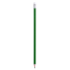 Ołówek z nadrukiem Twojego logo, materiał: drewno, kolor: zielony