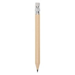 Mini ołówek | Firo z nadrukiem Twojego logo, materiał: drewno, kolor: neutralny
