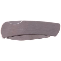 Nóż składany z nadrukiem Twojego logo, materiał: aluminium, stal nierdzewna, stal, kolor: srebrny Nóż składany z nadrukiem Twojego logo, materiał: aluminium, stal nierdzewna, stal, kolor: srebrny