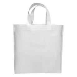 Torba na zakupy | Wade z nadrukiem Twojego logo, materiał: non-woven, kolor: biały