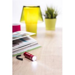 Latarka 9 LED z nadrukiem Twojego logo, materiał: aluminium, kolor: czarny Latarka 9 LED z nadrukiem Twojego logo, materiał: aluminium, kolor: czarny