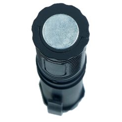 Lampka warsztatowa, latarka COB z nadrukiem Twojego logo, materiał: plastik, pp, kolor: czarny