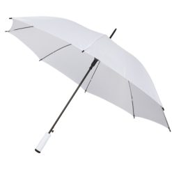 Parasol automatyczny | Dwight z nadrukiem Twojego logo, materiał: poliester, kolor: biały Parasol automatyczny | Dwight z nadrukiem Twojego logo, materiał: poliester, kolor: biały