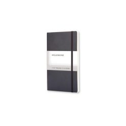 MOLESKINE Notatnik ok. A6 z nadrukiem Twojego logo, materiał: pu, papier, kolor: czarny