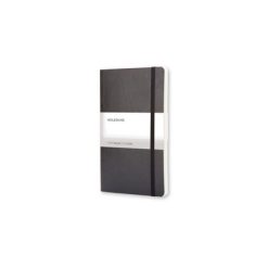 MOLESKINE Notatnik ok. A5 z nadrukiem Twojego logo, materiał: pu, papier, kolor: czarny
