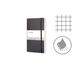 MOLESKINE Notatnik ok. A5 z nadrukiem Twojego logo, materiał: pu, papier, kolor: czarny