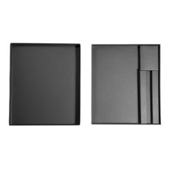Pudełko podarunkowe MOLESKINE z nadrukiem Twojego logo, materiał: karton, kolor: czarny