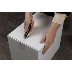Nóż do tapet z nadrukiem Twojego logo, materiał: stal, kolor: żółty Nóż do tapet z nadrukiem Twojego logo, materiał: stal, kolor: żółty