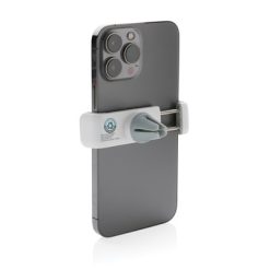 Samochodowy uchwyt do telefonu Acar RCS z nadrukiem Twojego logo, materiał: silikon, kolor: biały Samochodowy uchwyt do telefonu Acar RCS z nadrukiem Twojego logo, materiał: silikon, kolor: biały