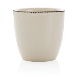 Zestaw kubków ceramicznych 120 ml Ukiyo, 4 el. z nadrukiem Twojego logo, materiał: ceramika, kolor: biały Zestaw kubków ceramicznych 120 ml Ukiyo, 4 el. z nadrukiem Twojego logo, materiał: ceramika, kolor: biały