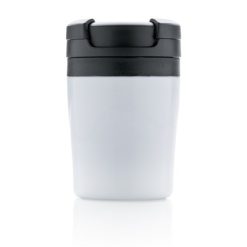 Kubek termiczny 160 ml Coffee To Go z nadrukiem Twojego logo, materiał: pp, stal nierdzewna, stal, kolor: biały Kubek termiczny 160 ml Coffee To Go z nadrukiem Twojego logo, materiał: pp, stal nierdzewna, stal, kolor: biały