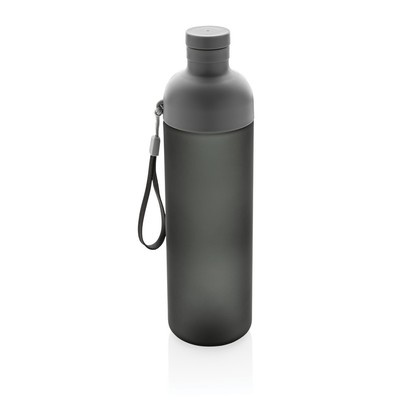 Butelka sportowa 600 ml Impact z nadrukiem Twojego logo, materiał: tritan, kolor: czarny, szary