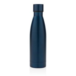 Butelka termiczna 500 ml, stal nierdzewna z recyklingu z nadrukiem Twojego logo, materiał: stal nierdzewna, stal, kolor: niebieski Butelka termiczna 500 ml, stal nierdzewna z recyklingu z nadrukiem Twojego logo, materiał: stal nierdzewna, stal, kolor: niebieski