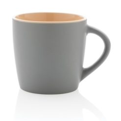 Kubek ceramiczny 300 ml z nadrukiem Twojego logo, materiał: ceramika, kolor: brązowy Kubek ceramiczny 300 ml z nadrukiem Twojego logo, materiał: ceramika, kolor: brązowy